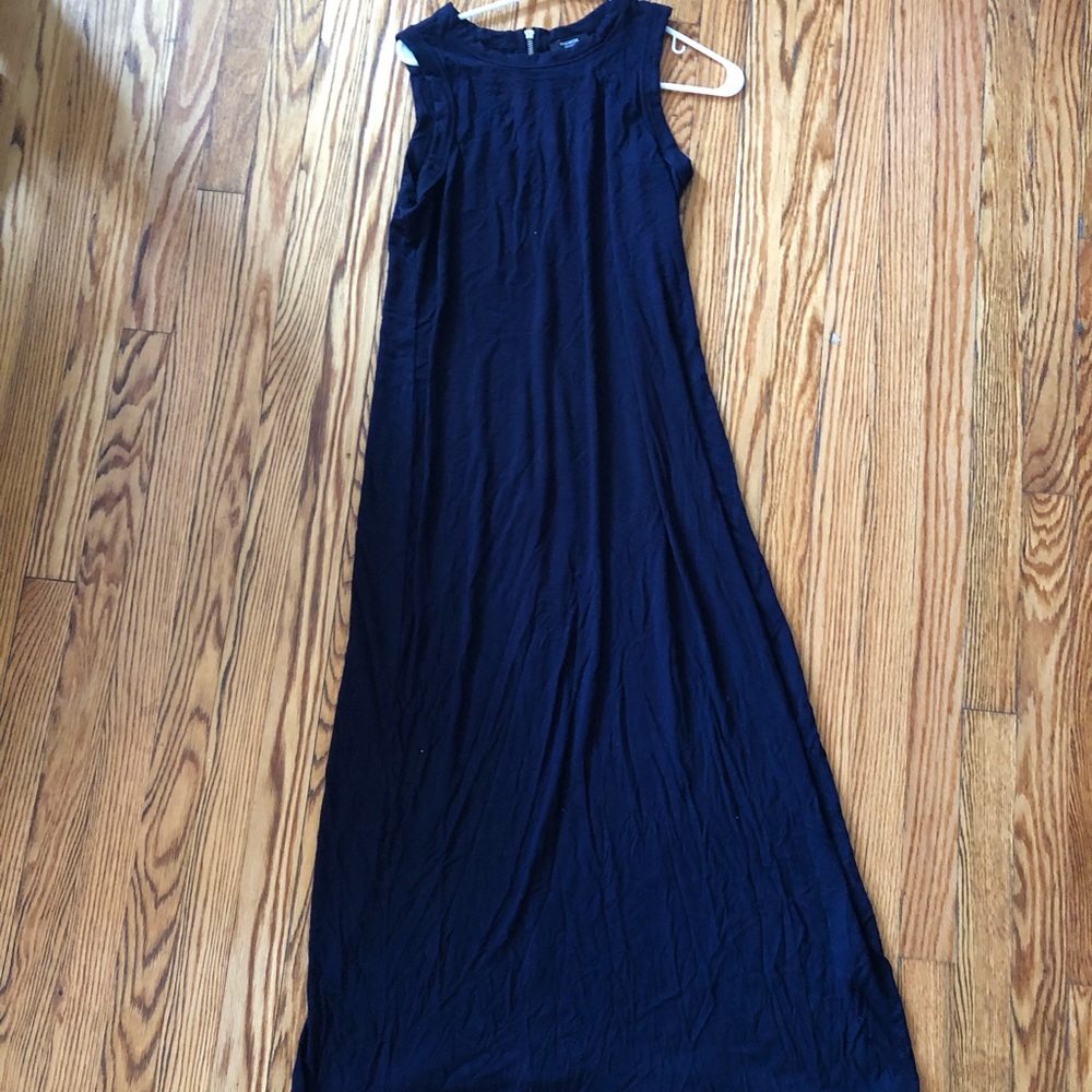 Long Navy Blue Dress